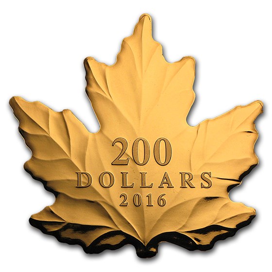 2016 Canada 1 oz Proof Gold $200 Maple: Nature's Purest Form 2016 Canada 1 oz Proof Gold $200 Maple: Nature's Purest Form